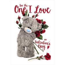 3D Holographic One I Love Me to You Bear Valentine's Card Image Preview